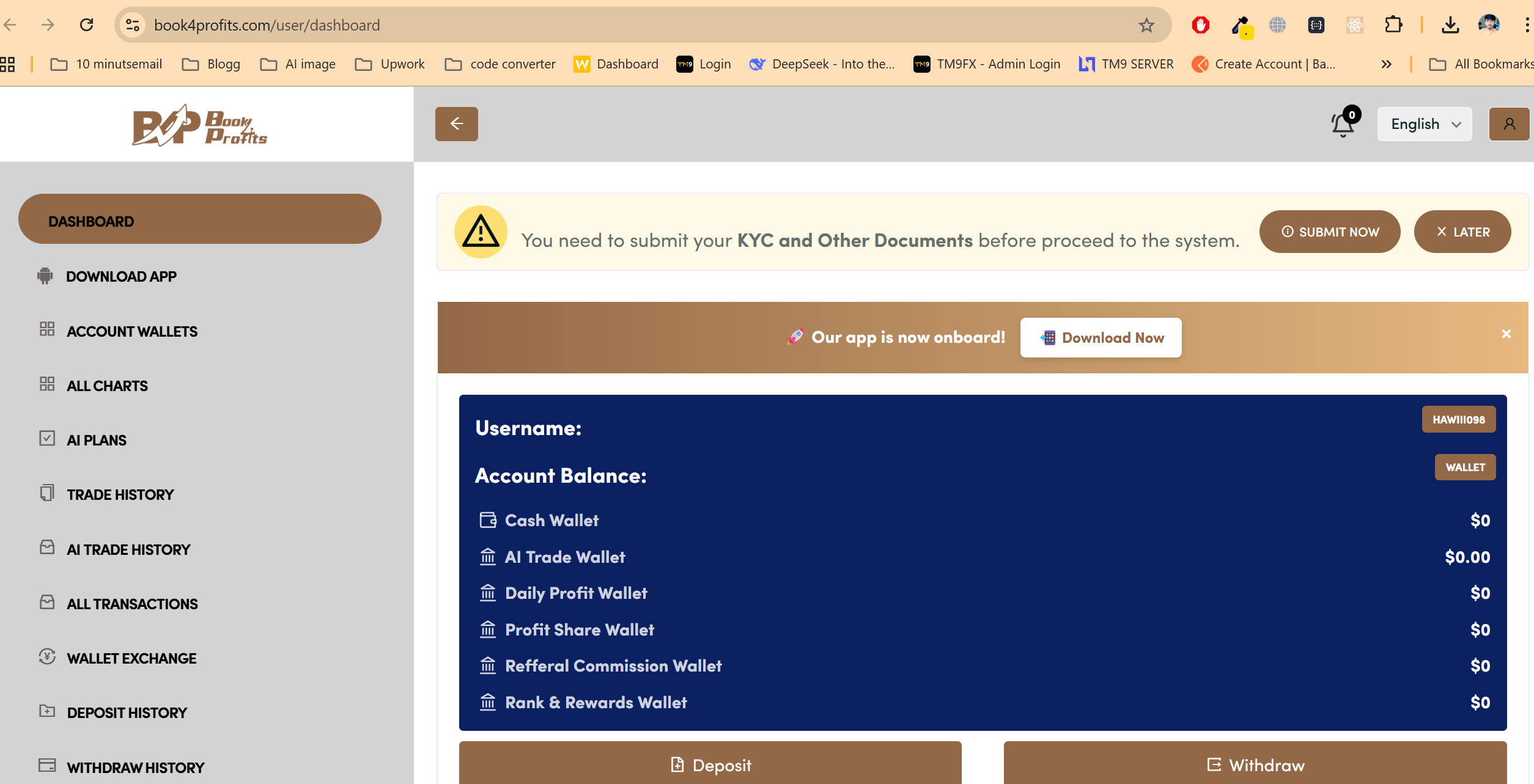 Book4Profits Laravel Complete Multilevel Solution